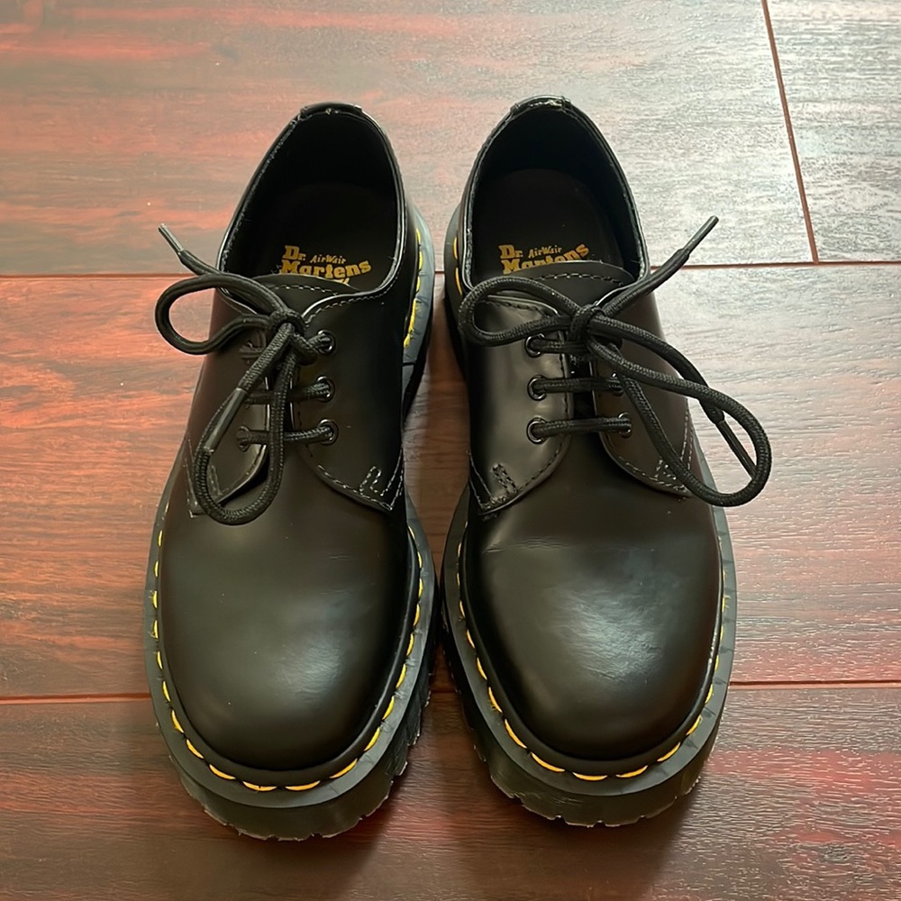 New Dr Martens leather shoes